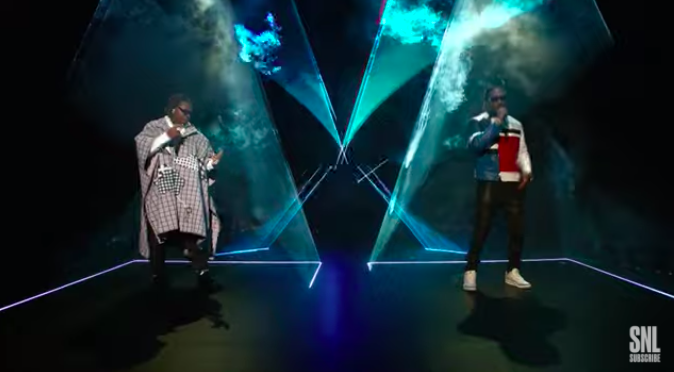 ‘snl’:-watch-gunna-and-future-deliver-brief-performance-of-‘pushin-p’