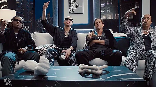 ‘snl’:-pete-davidson-raps-with-gunna-and-simon-rex-about-hating-long-movies