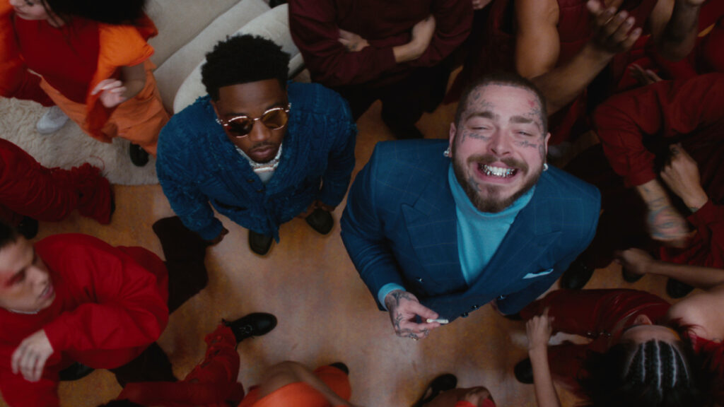 post-malone-and-roddy-ricch-party-at-the-edge-of-the-abyss-in-‘cooped-up’-video