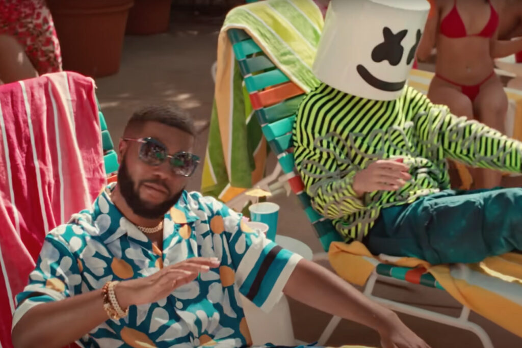 marshmello-and-khalid-usher-in-summer-vibes-in-‘numb’-video