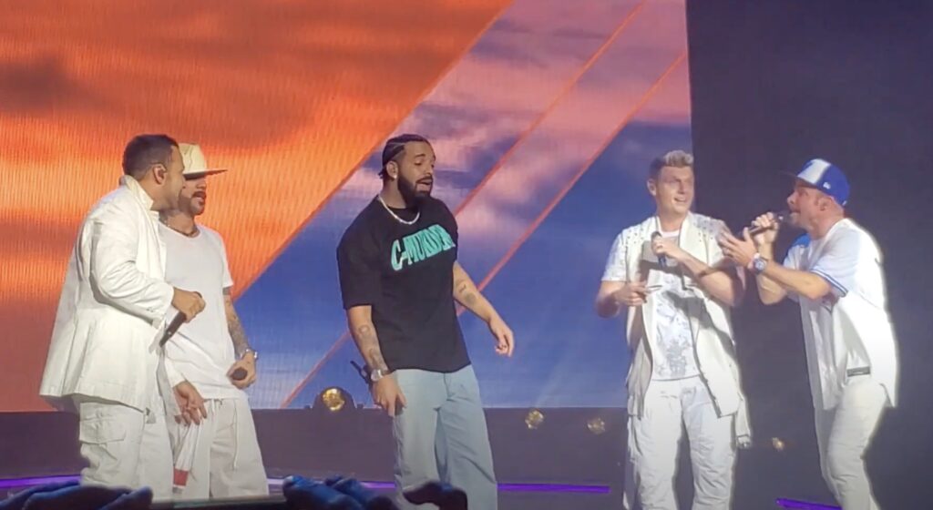 watch-drake-join-backstreet-boys-to-perform-‘i-want-it-that-way’-at-toronto-concert