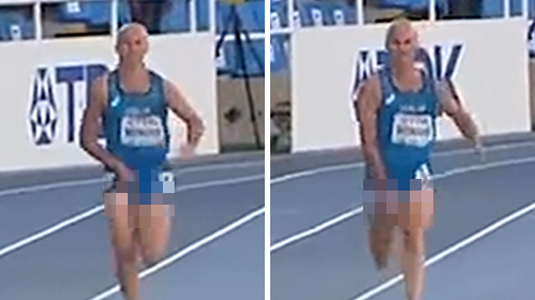 Italian Decathlete’s Penis Falls Out Of Shorts Mid-Race