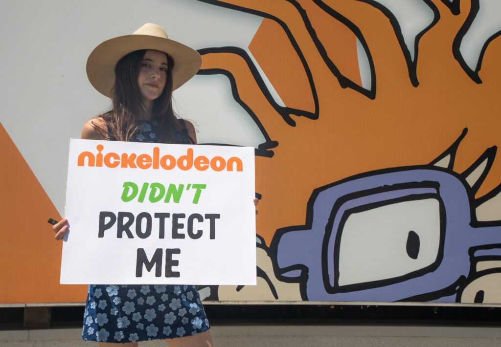 ‘protect-survivors,-not-predators’:-why-a-former-nickelodeon-star-is-protesting-the-network-and-music-industry-institutions 