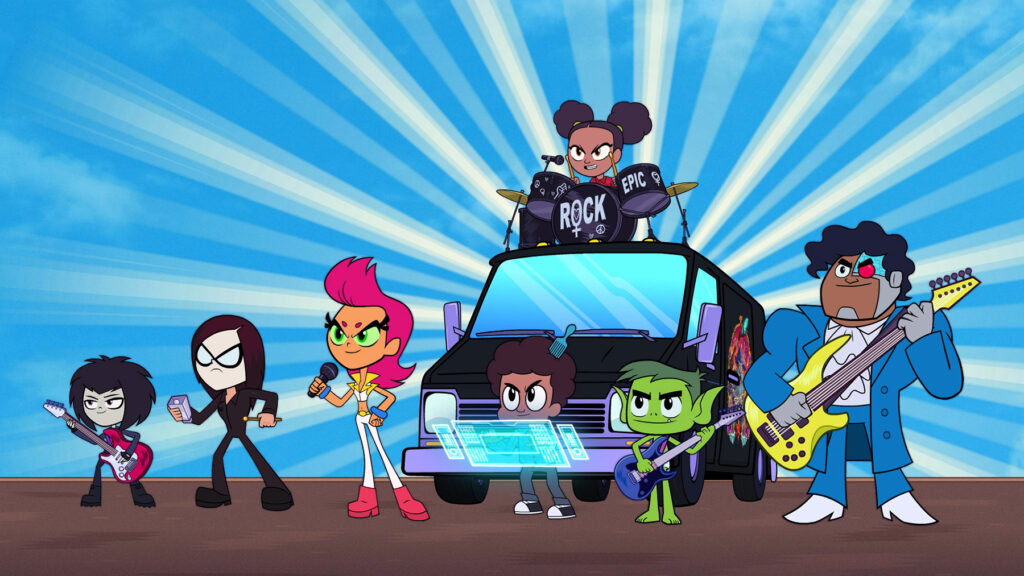 watch-nandi-bushell face-the-joker-in-cartoon-network’s-‘teen-titans-go!’
