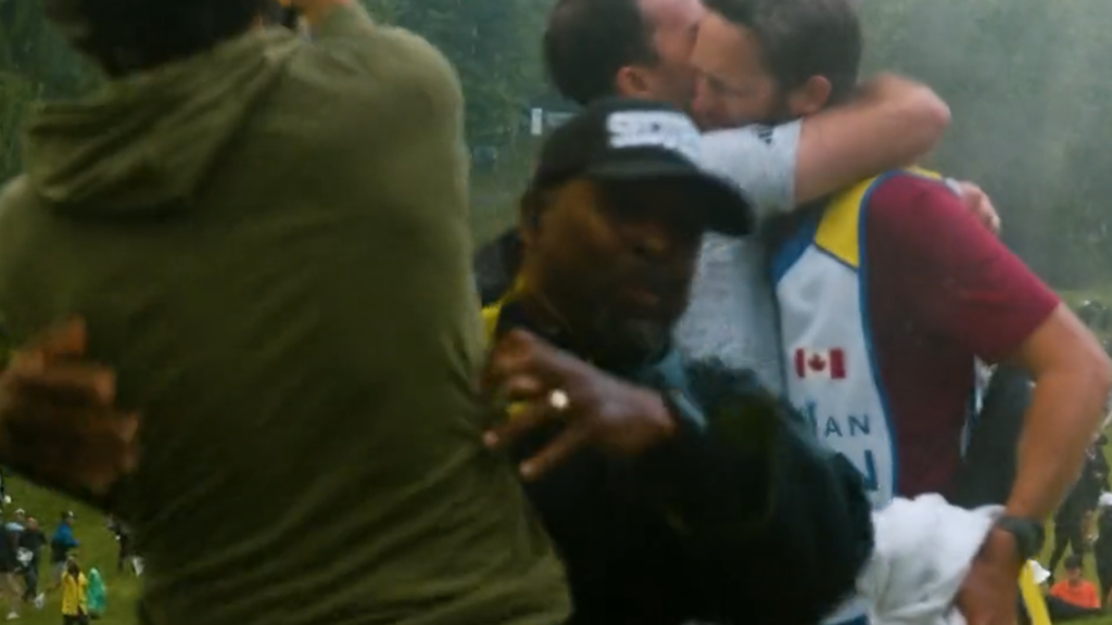 pga-golfer-tackled-by-security-guard-while-celebrating-friend’s-tournament-win