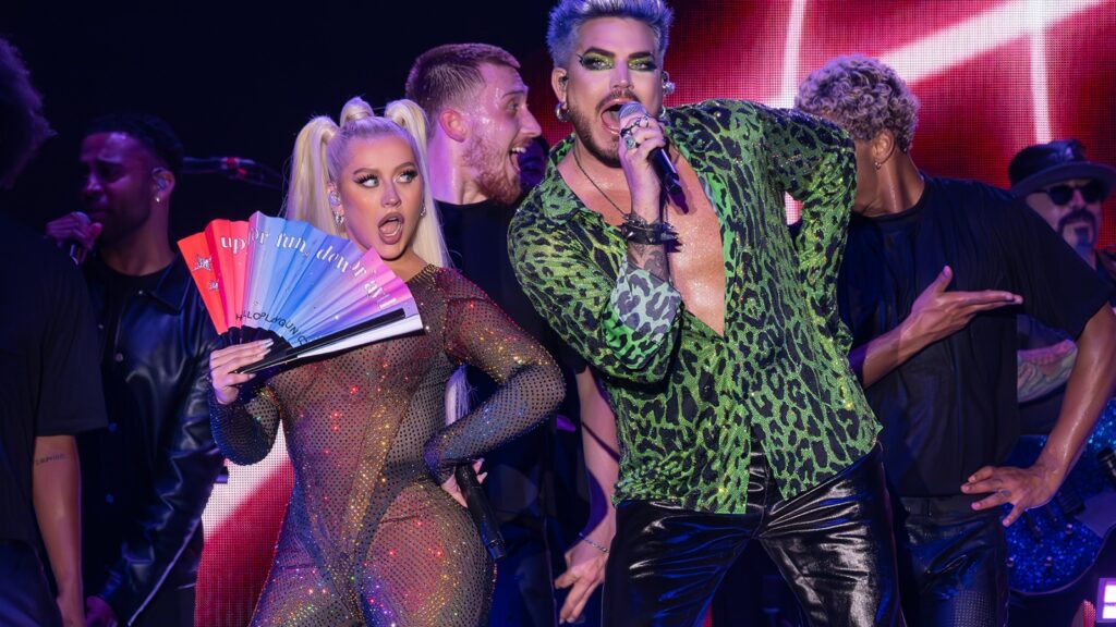 christina-aguilera-and-adam-lambert-slay-‘lady-marmalade’-duet-at-nyc-pride-island
