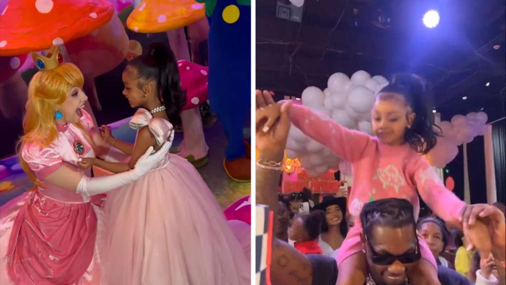cardi-b,-offset-together-for-daughter-kulture’s-birthday-bash-after-cheating-claims