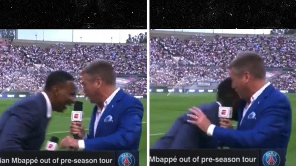 espn-analyst-shaka-hislop-collapses-on-air-before-real-madrid,-ac-milan-game
