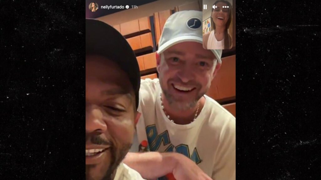 timbaland,-justin-timberlake-and-nelly-furtado-tease-reunion-in-the-studio