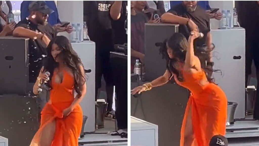 cardi-b-splashed-with-liquid-during-vegas-performance