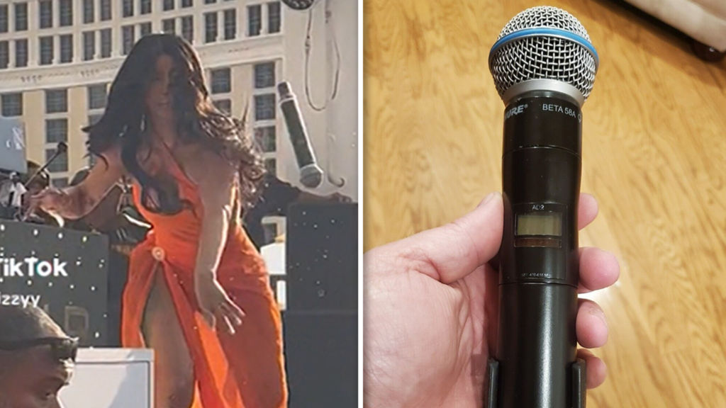 cardi-b-microphone-from-las-vegas-toss-for-sale-on-ebay,-benefitting-charity