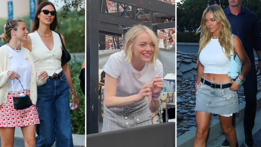 taylor-swift’s-final-la.-concert-draws-sydney-sweeney,-emma-stone-and-more