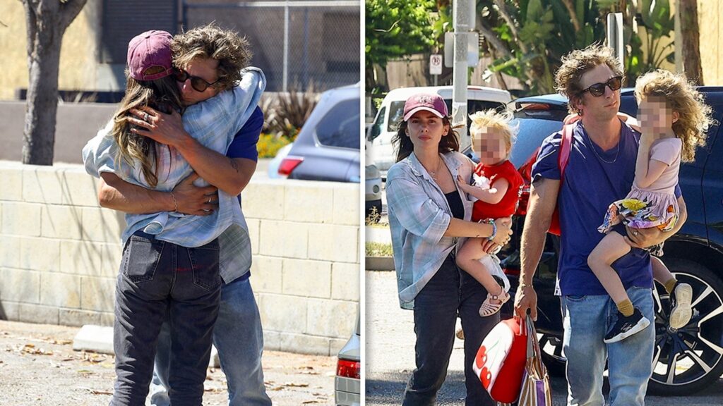 jeremy-allen-white-and-addison-timlin-affectionate-at-kid’s-soccer-practice-amid-divorce