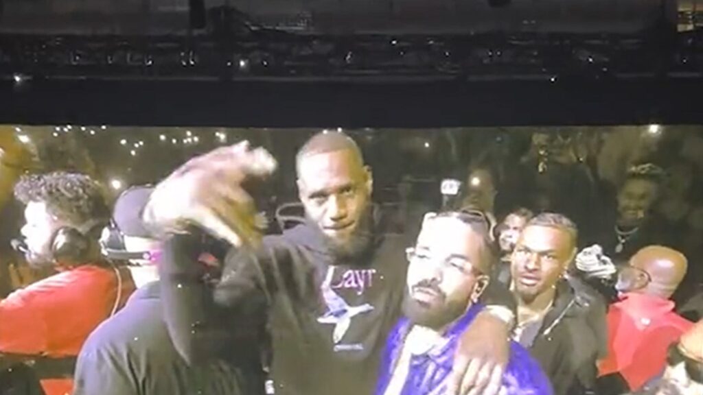 lebron-and-bronny-james-walk-out-with-drake-at-la.-concert