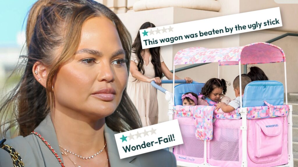 chrissy-teigen-review-bombed-for-wonderfold-wagon-collab