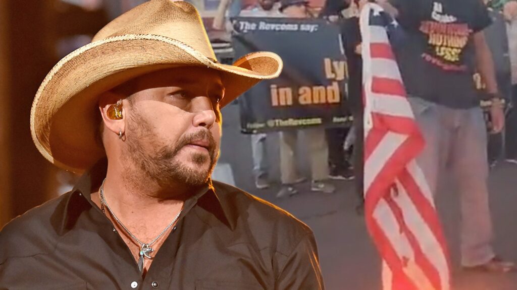 jason-aldean-concert-protested-by-communists-who-burn-american-flag