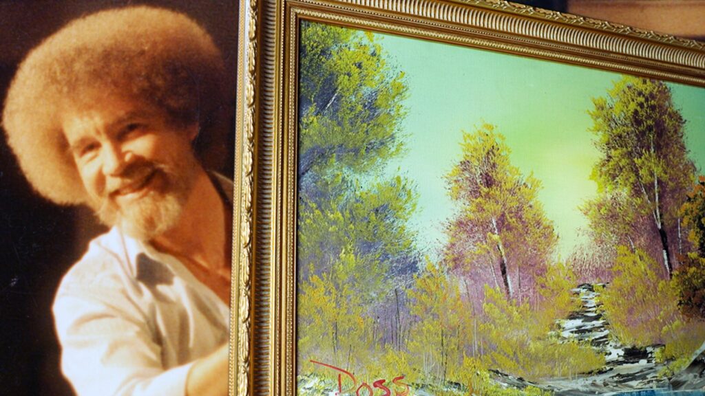 bob-ross’-first-artwork-from-‘the-joy-of-painting’-show-on-sale-for-$9.8-million