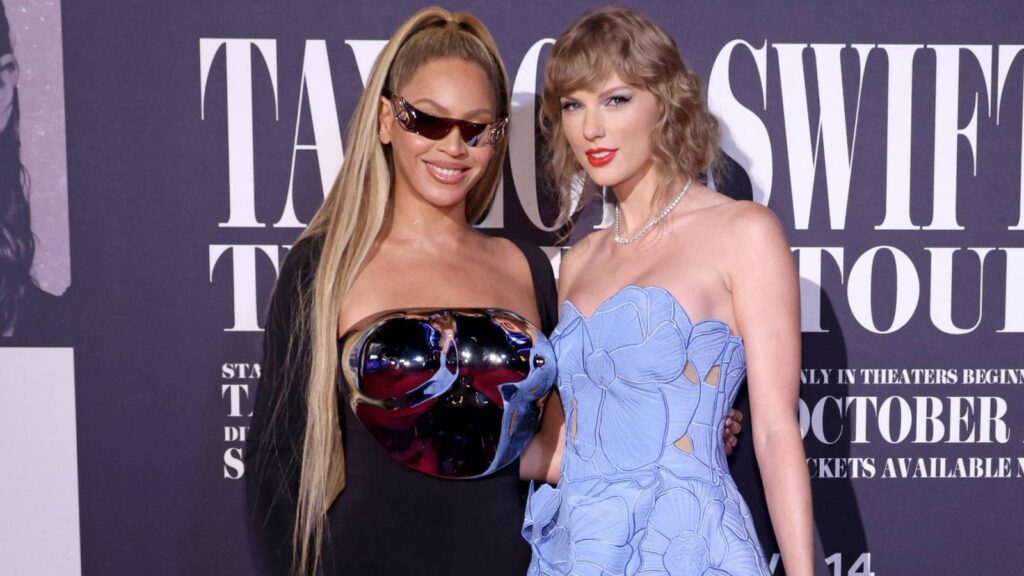 beyonce-attends-taylor-swift’s-‘eras-tour’-film-premiere:-‘an-actual-fairytale’