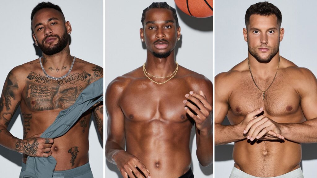neymar-jr.-&-nick-bosa-go-shirtless-to-promote-kim-kardashian-skims-men’s-line