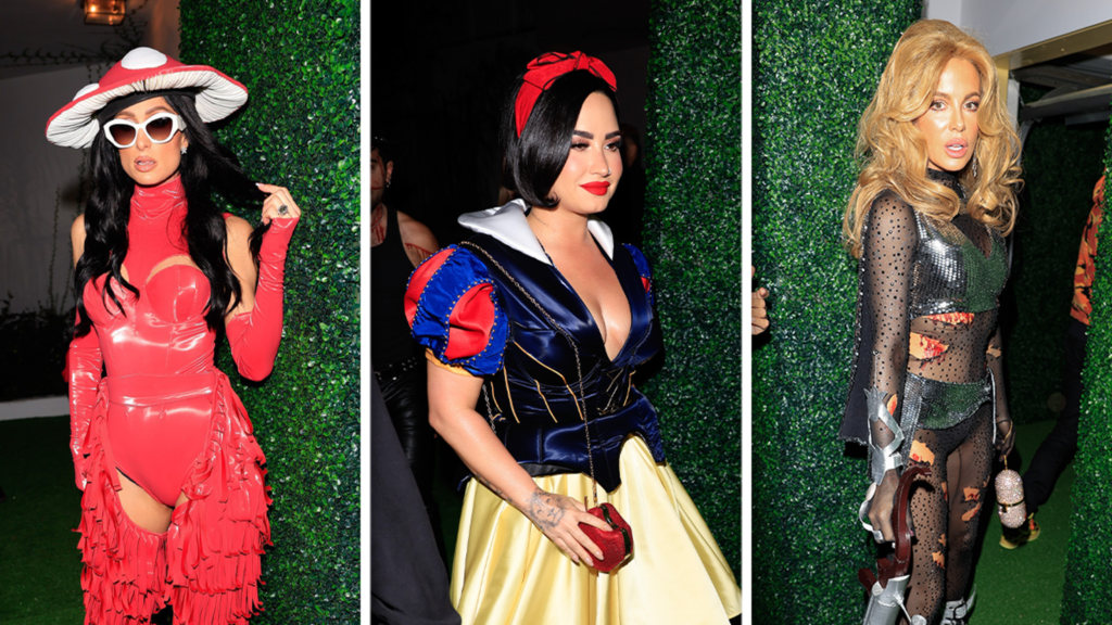 paris-hilton,-justin-bieber-in-costume-for-star-studded-halloween-party