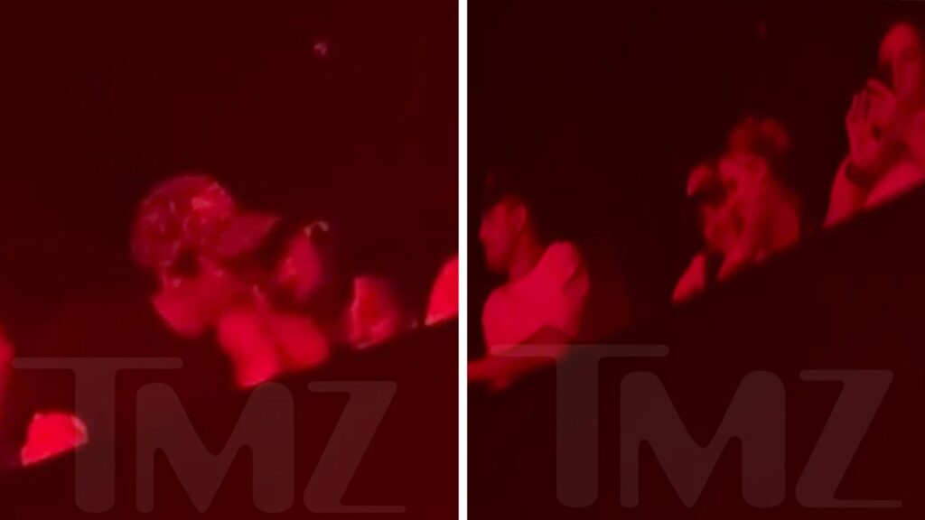 ariana-grande-ex-husband-dalton-gomez-makes-out-with-maika-monroe-at-concert