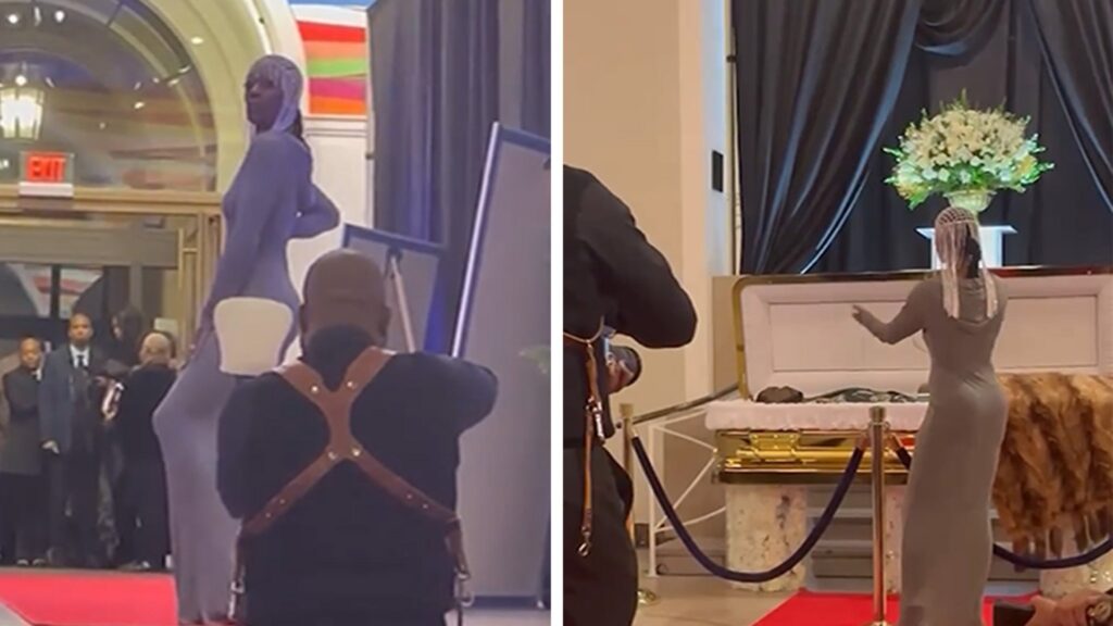 model-goes-viral-for-runway-walk-at-friend’s-funeral-viewing
