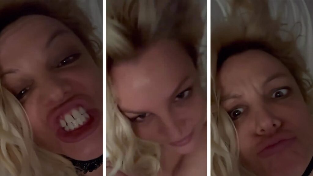 britney-spears-makes-fish-like-faces,-flaunts-breasts-in-new-bizarre-ig-video