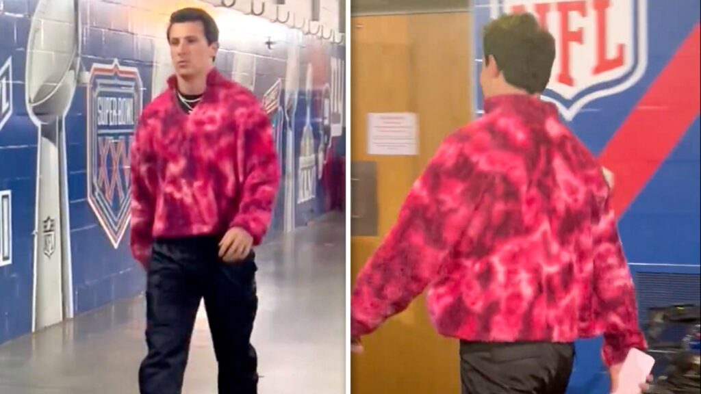 tommy-devito-rocks-fuzzy-fuchsia-jacket-to-‘mnf,’-leads-giants-to-upset-win
