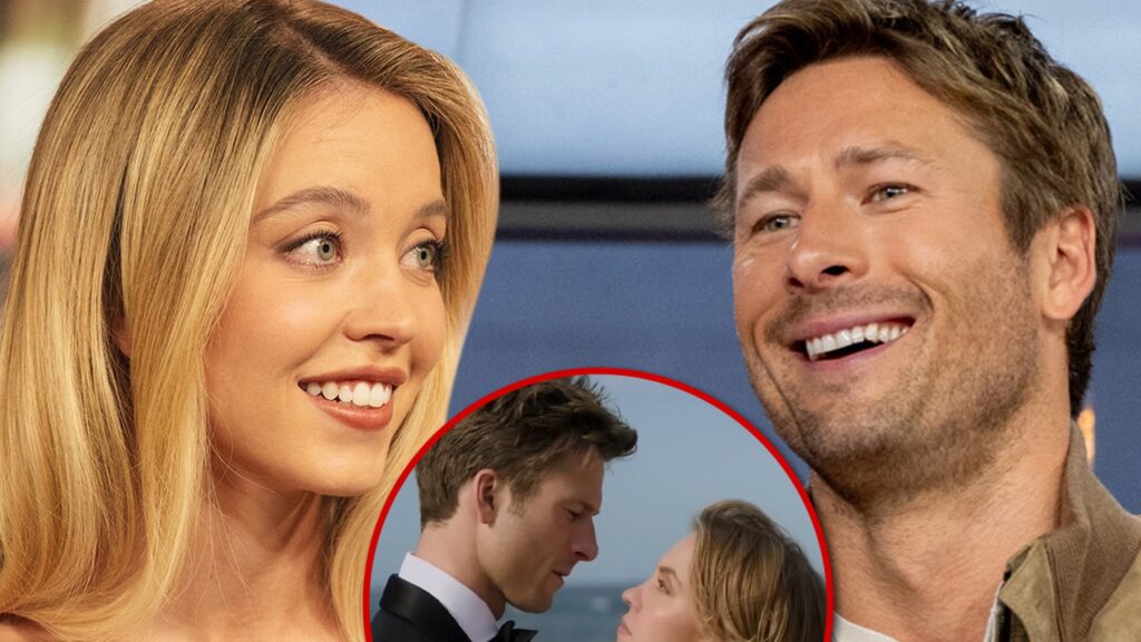 sydney-sweeney-talks-glen-powell-romance-rumors-again,-‘i-care-for-him’