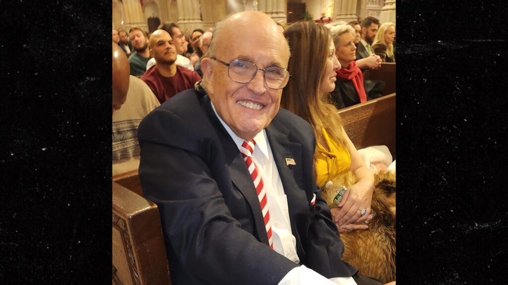 rudy-giuliani-attends-midnight-mass-in-nyc-after-$146-million-judgment